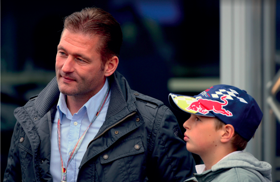 JOs Verstappen a jeho mladý syn Max Verstappen