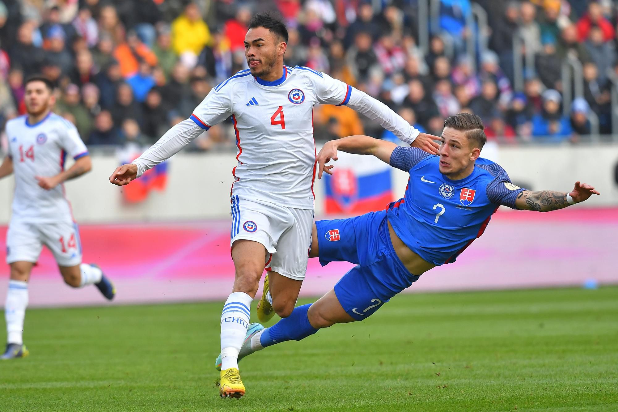 Gabriel Suazo (Čile) a Tomáš Suslov (Slovensko)