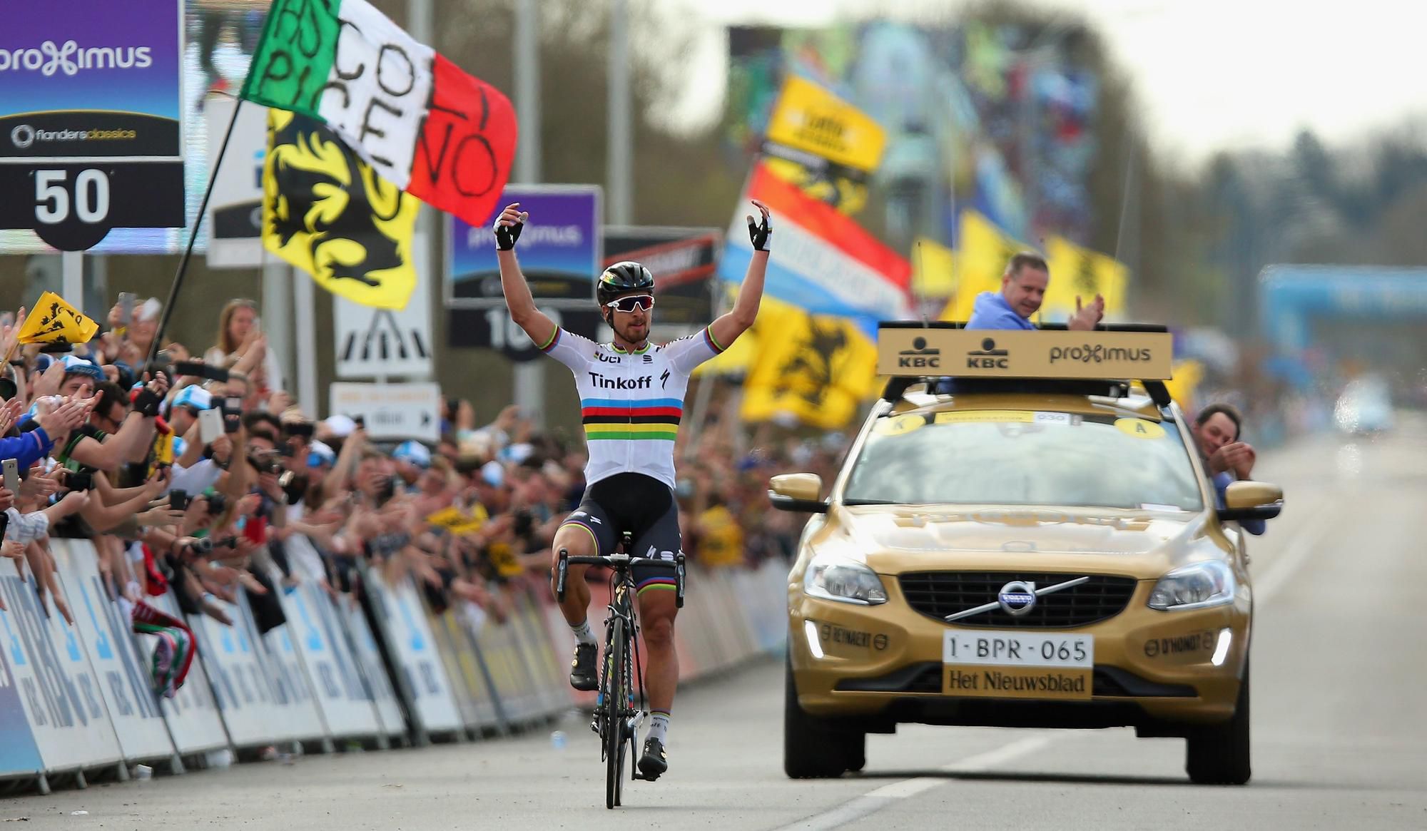 Peter Sagan na Okolo Flámska 2016