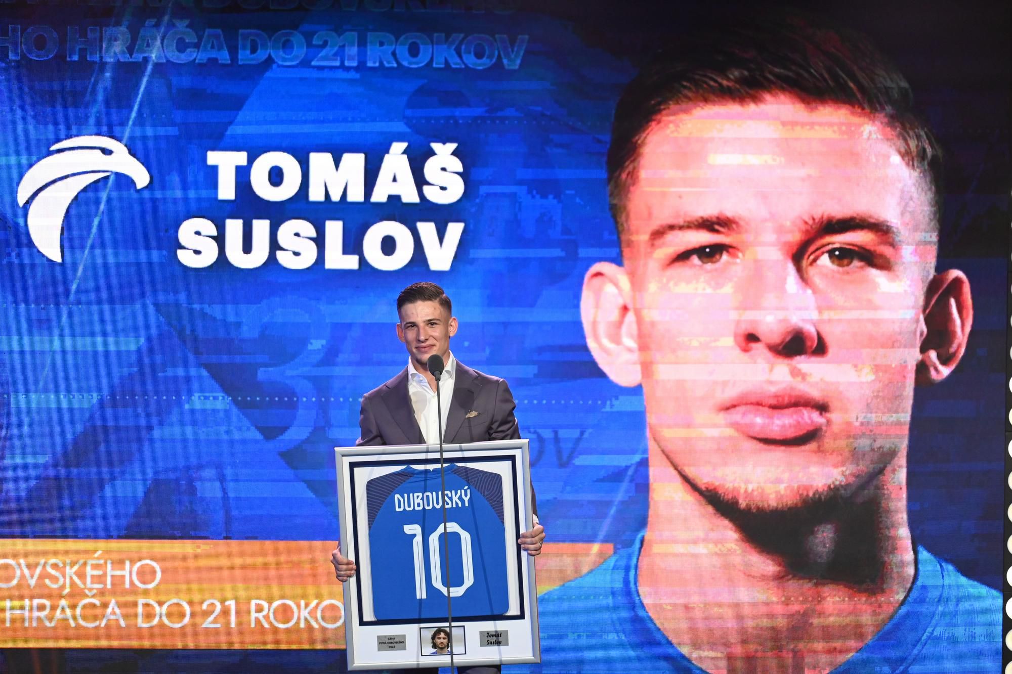 Tomáš Suslov - najlepší futbalista do 21 rokov