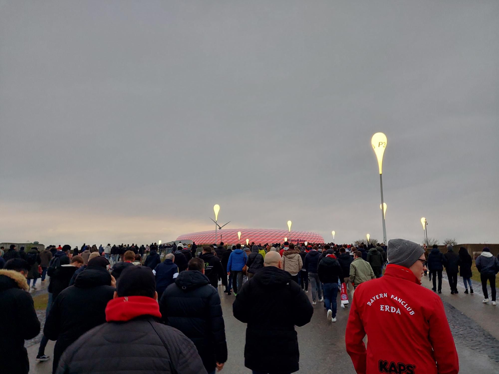 Ako to vyzeralo na zápase Bayern Mníchov - Manchester City