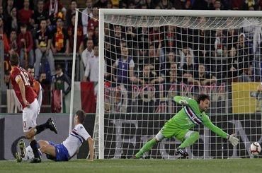Totti gol sampdoria 2010