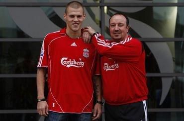 Skrtel a benitez liverpool www martin skrtel com