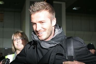 Beckham david manchester welcome home