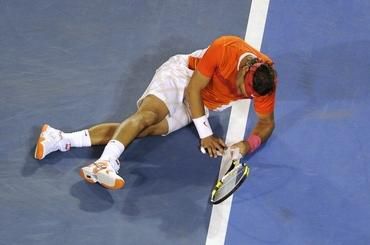 Nadal rafael skrec australian open 2010