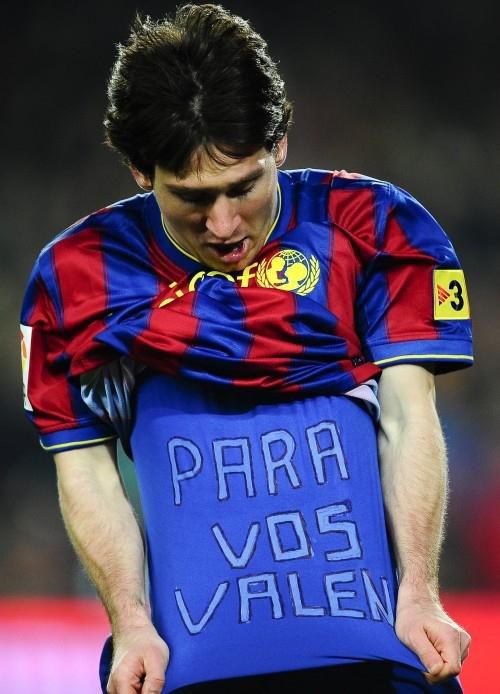 Messi dres para vos valen