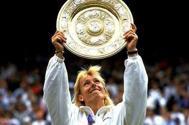 Navratilova martina wimbledon legenda