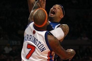 Knicks harrington mavericks gooden