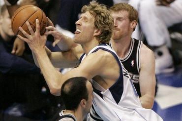 Nowitzki dirk dallas san antonio bonner matt april 2010