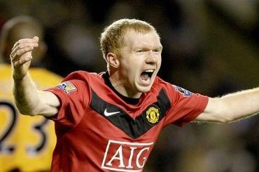 Scholes paul manchester sty ligovy gol