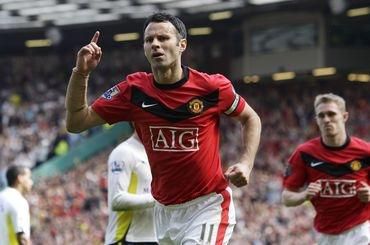 Giggs man utd vs tottenham je tam