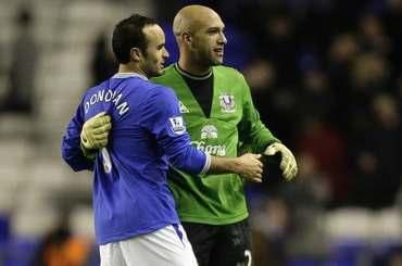 Moyes chce udržať Donovana v Evertone do konca sezóny