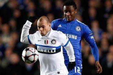 Inter milan sneijder chelsea obi  marec 2010
