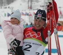 Olympijské zlato získala Kateřina Neumannová až po pôrode