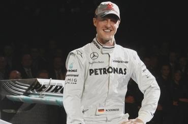 Schumacher michael mercedes gp prezentacia monopost