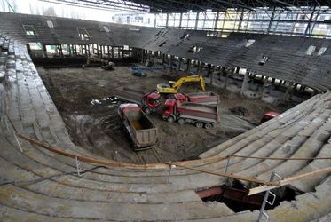 Ako pokračuje výstavba štadióna Ondreja Nepelu
