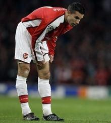 Van persie arsenal pauza