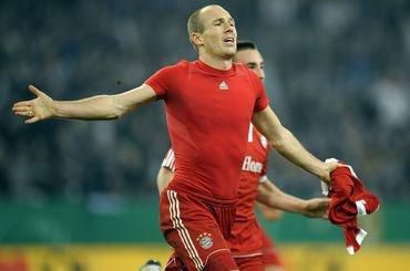 Robben arjen bayern nemecky pohar goool