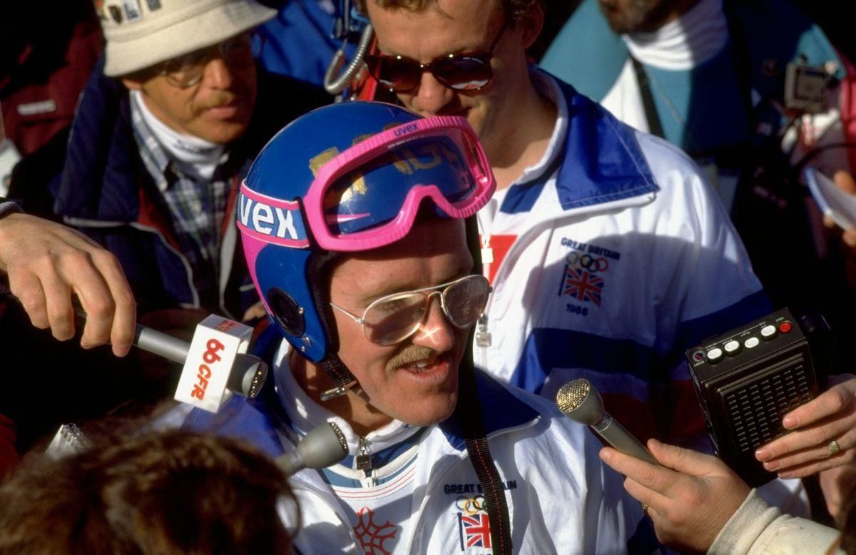 Eddie Edwards Orol Eddie Calgary 1988 Getty Images