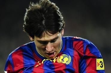 Messi lionel barcelona radost valencia hetrik marec 2010