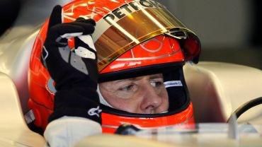 Schumacher michael otvoreny priezor helmy 2010