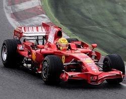 Valentino Rossi v monoposte Ferrari