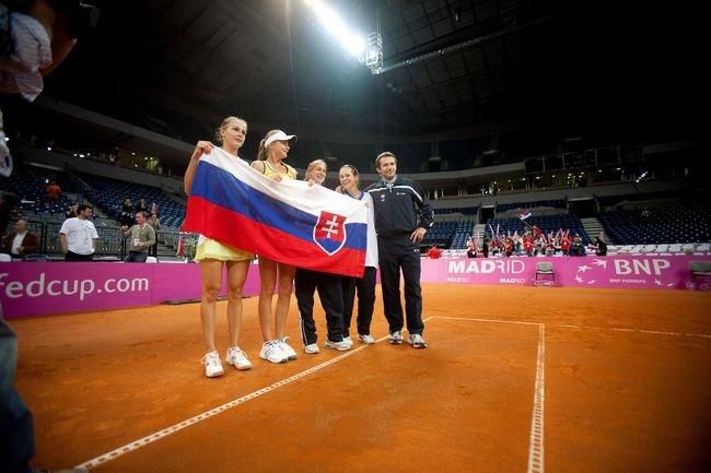 Slovensko fedcup 2010 postup do svetovej skupiny fotodna