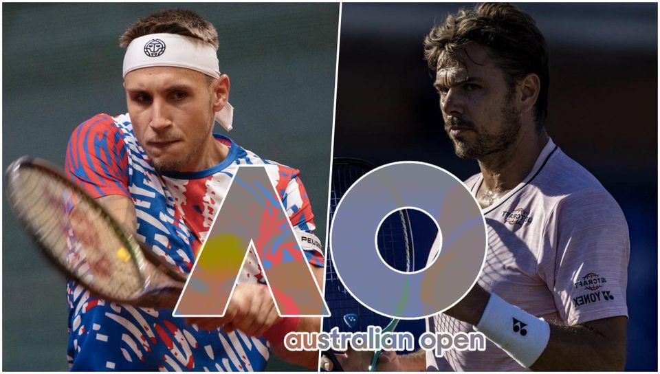 ONLINE: Alex Molčan - Stan Wawrinka (Australian Open)
