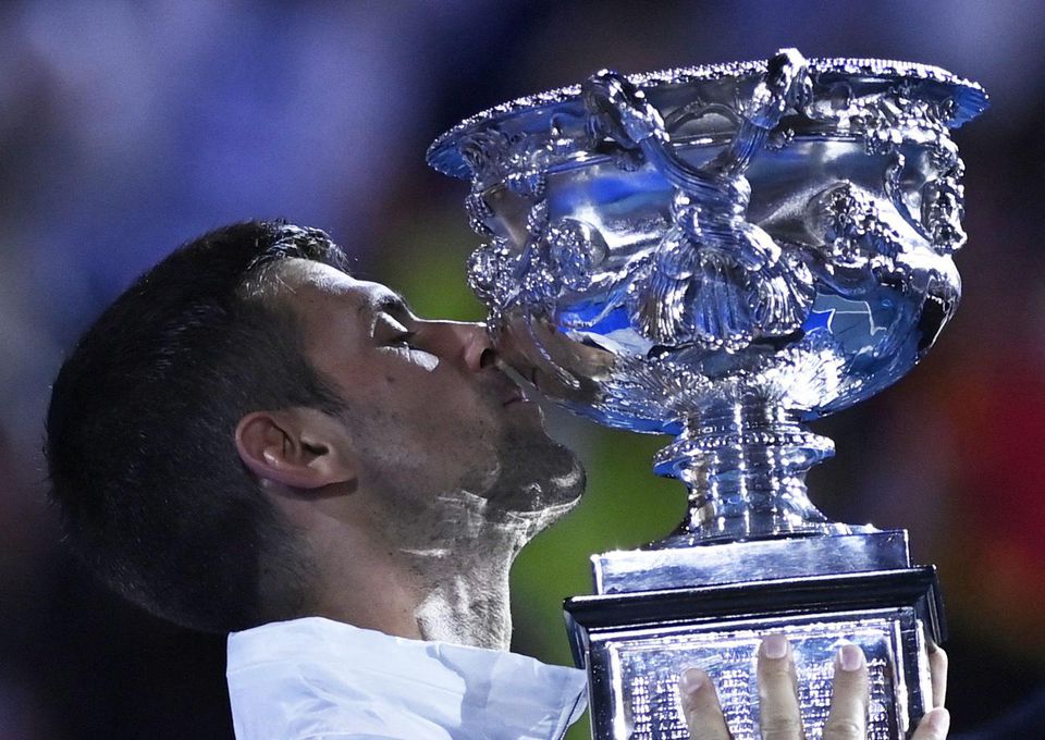 Stefanos Tsitsipas - Novak Djokovič (finále Australian Open)