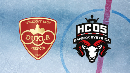 Pozrite si highlighty zo zápasu HK Dukla Trenčín - HC 05 Banská Bystrica