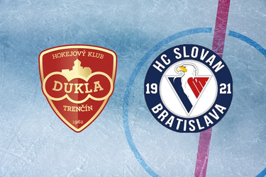 Pozrite si highlighty zápasu Dukla Trenčín - HC Slovan Bratislava