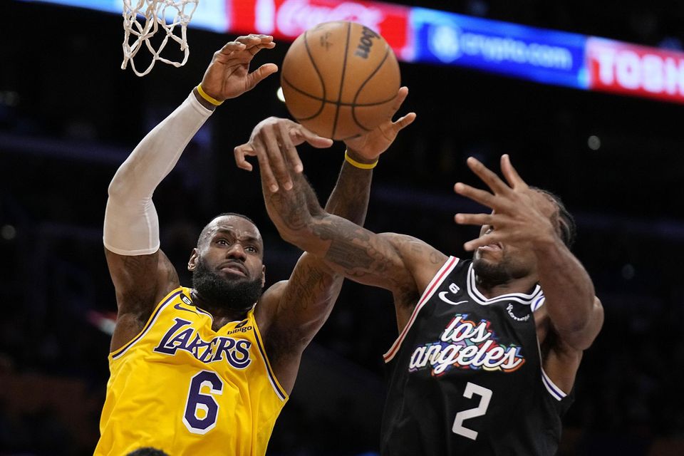 LeBron James, Los Angeles Lakers - Los Angeles Clippers