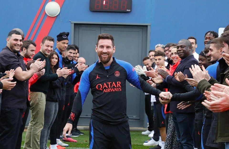 Lionel Messi späť na tréningu francúzskeho klubu Paríž Saint-Germain