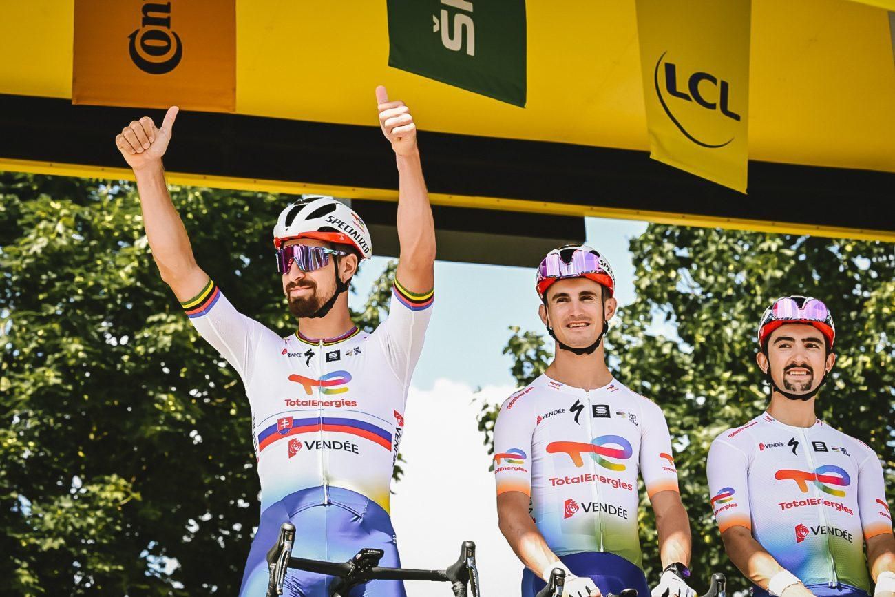 Peter Sagan na Tour de France 2022.