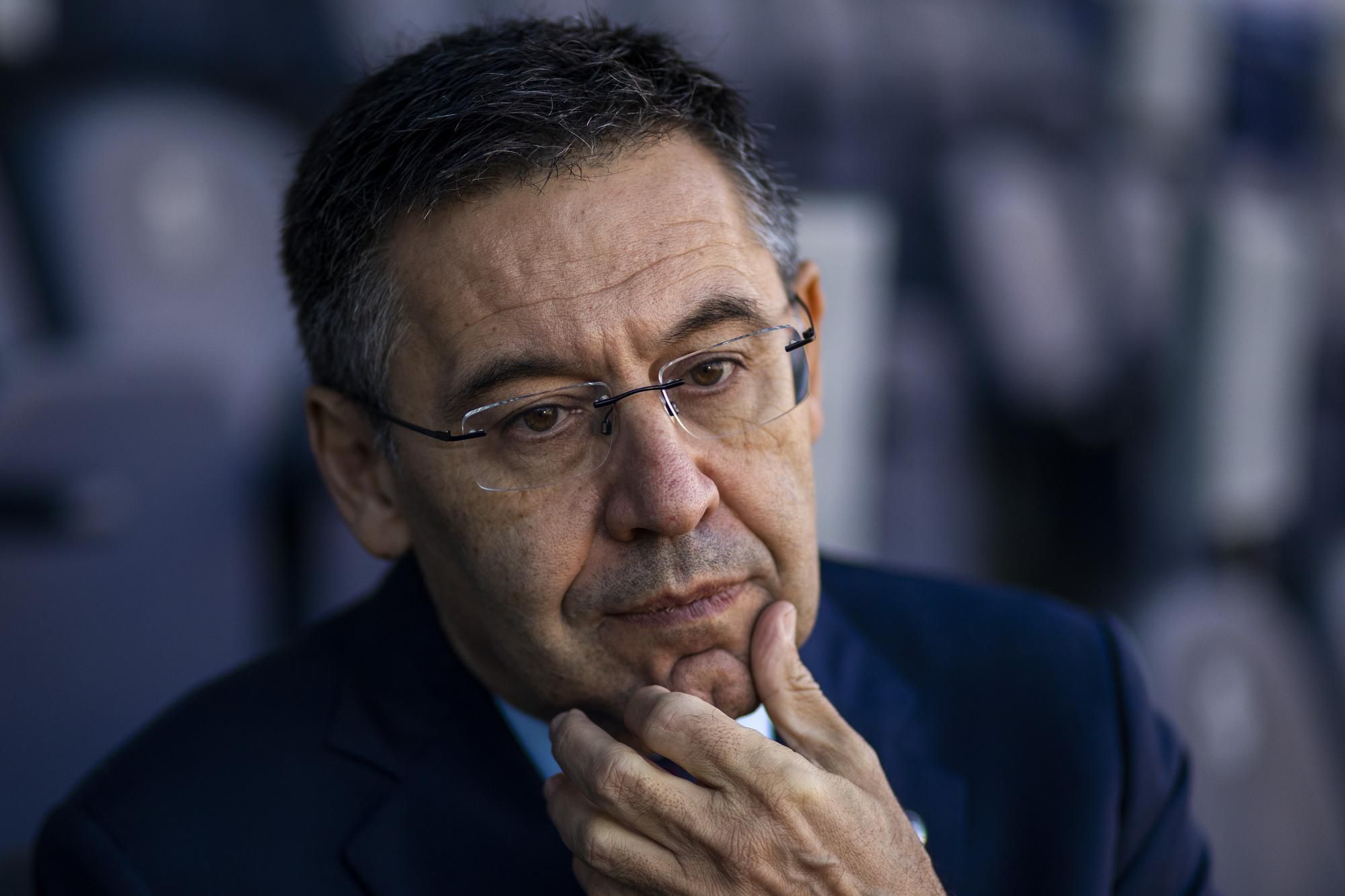 Bývalý prezident FC Barcelona Josep Maria Bartomeu