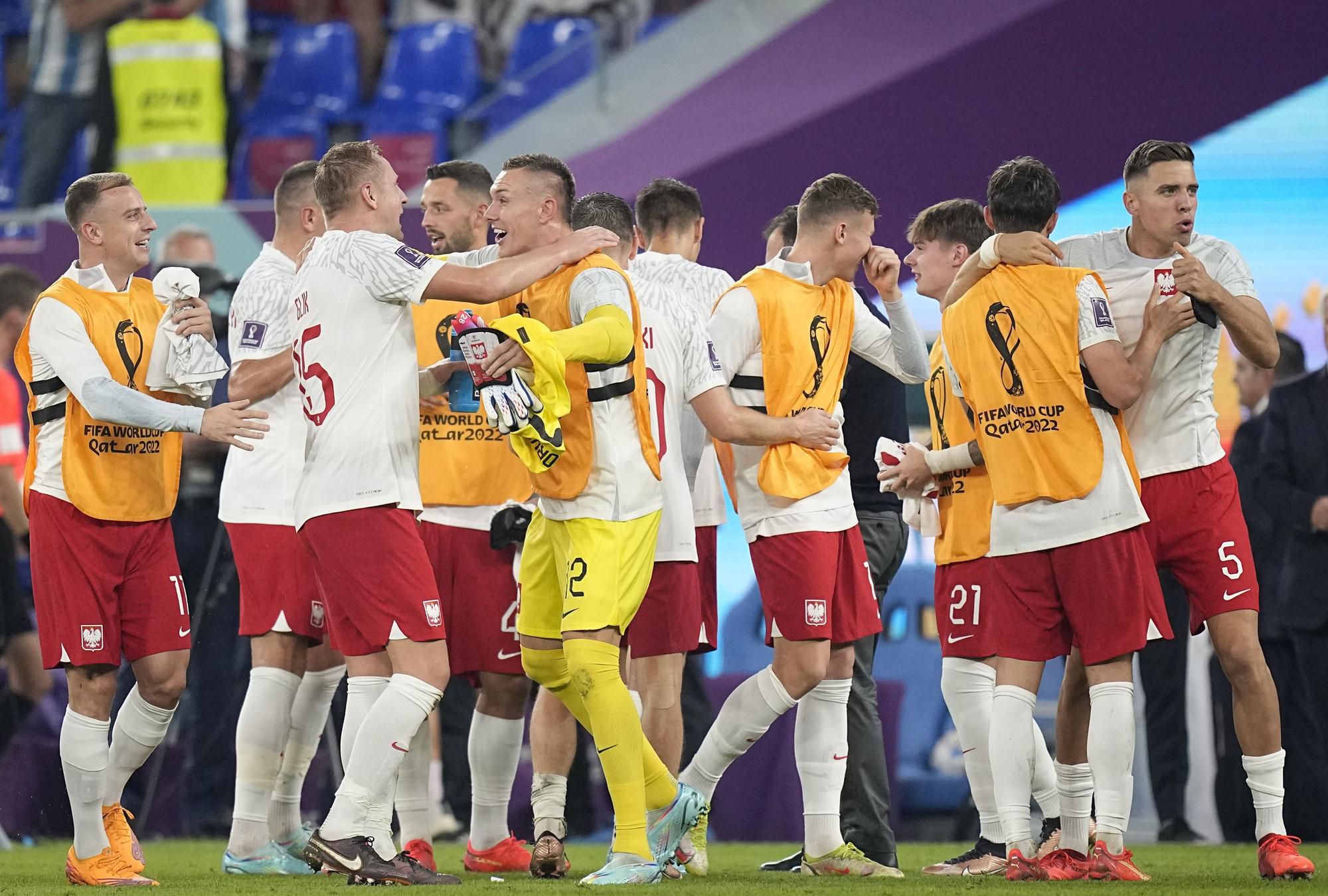 Radosť Poľska z postupu do osemfinále