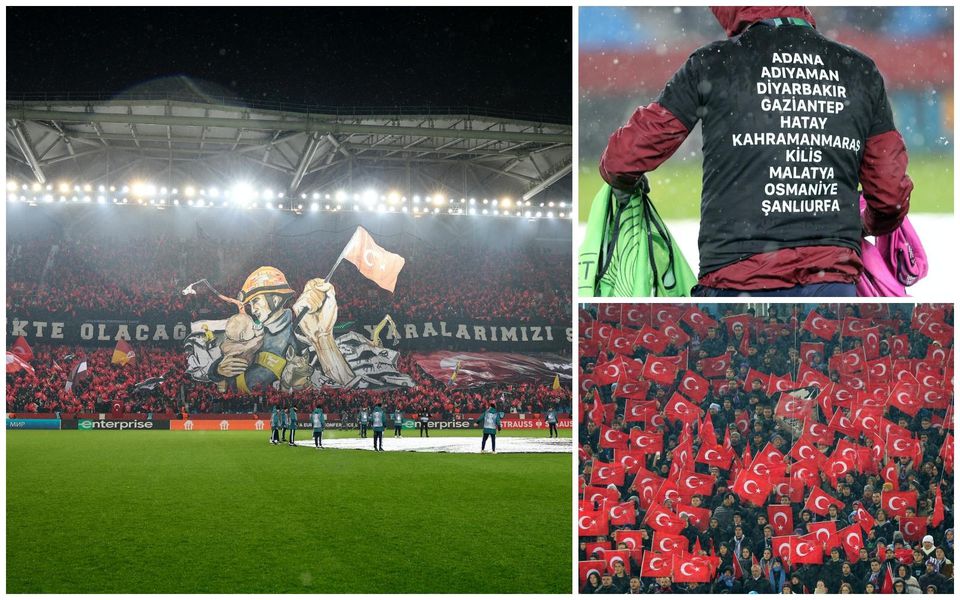 Trabzonspor s fanúšikmi pripravil mrazivú choreografiu