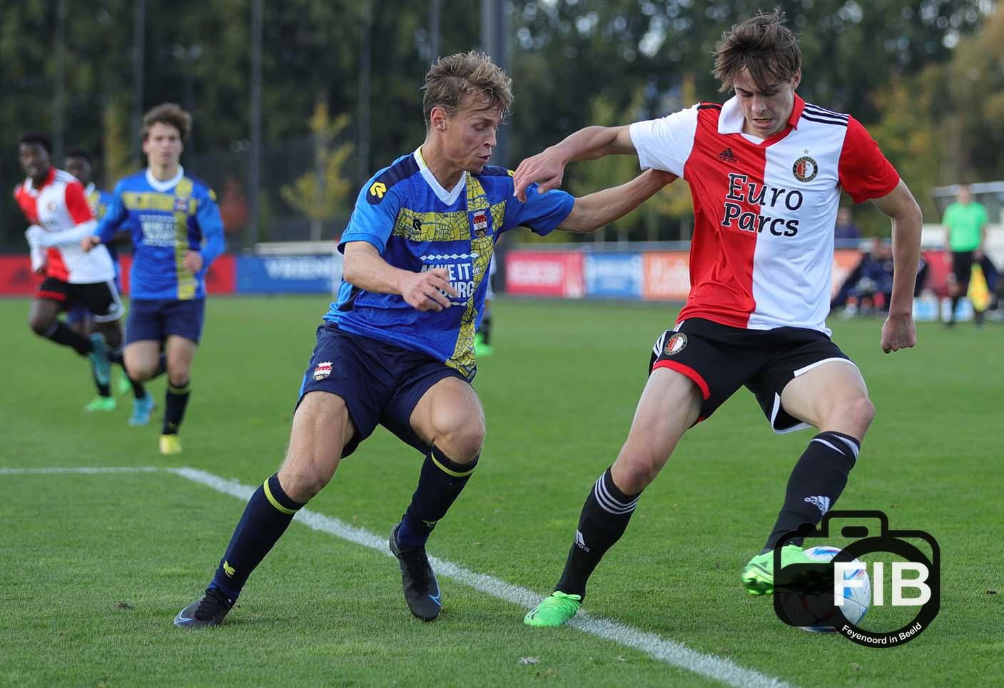 Leo Sauer (vpravo) v tíme Feyenoordu Rotterdam do 21 rokov