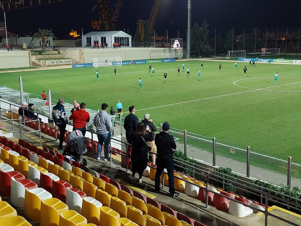 Fanúšikovia FC Spartak Trnava na Malte
