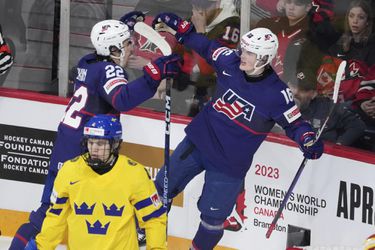 MS v hokeji U20: Gólové hody v súboji o bronz. USA ukoristili medailu v predĺžení