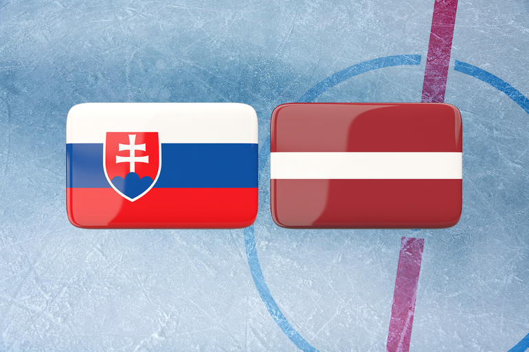 Slovensko - Lotyšsko (MS v hokeji U18)