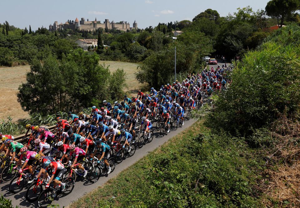 Pelotón Tour de France (16. etapa)
