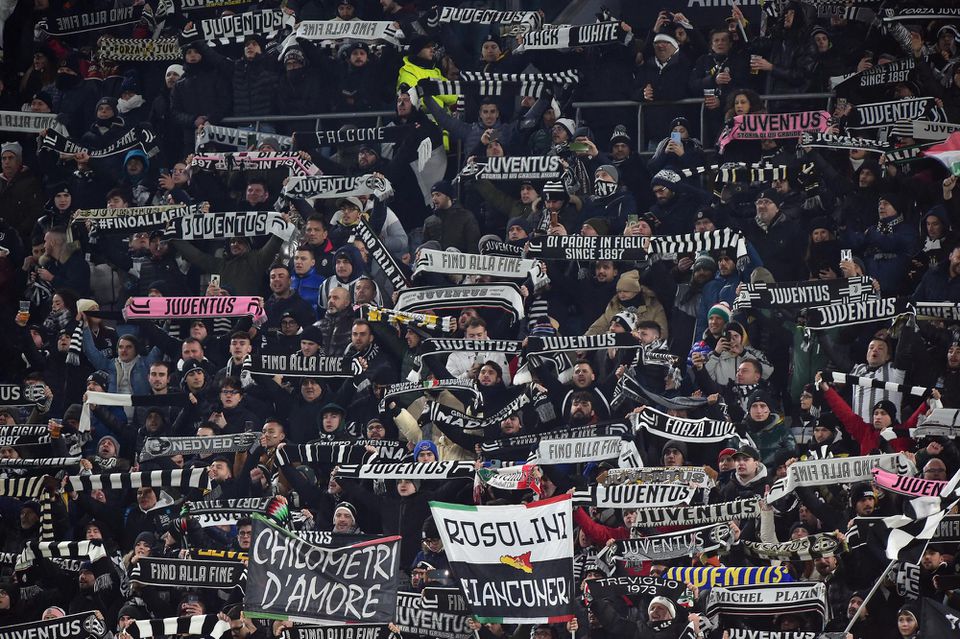Fanúšikovia Juventusu.