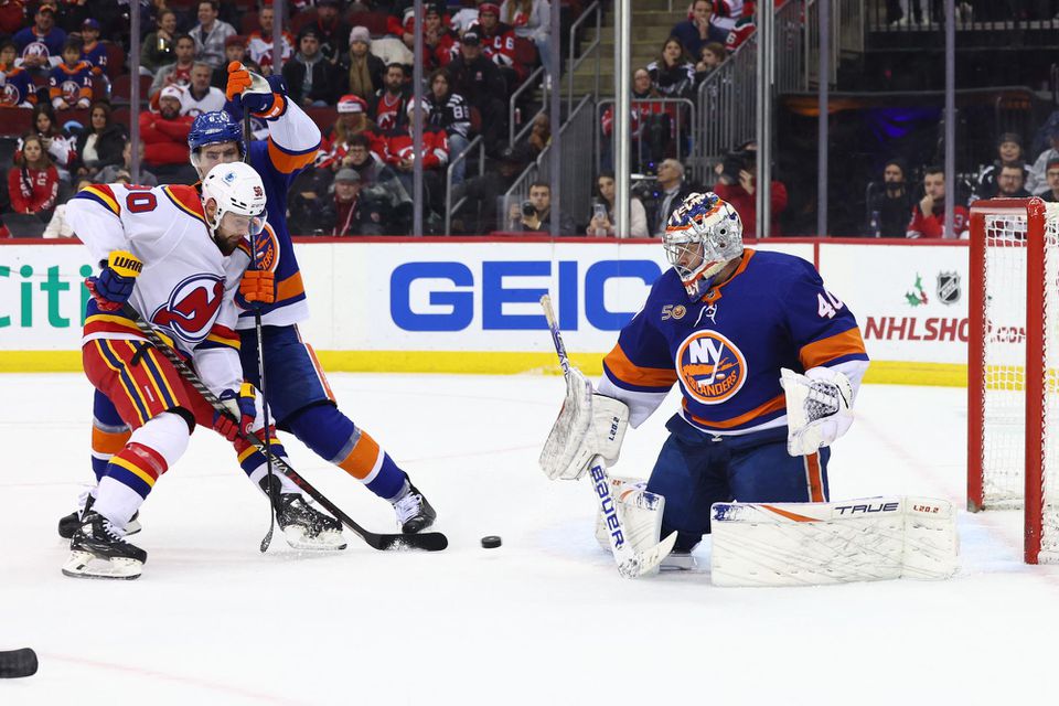 New Jersey Devils - New York Islanders (Tomáš Tatar, Semjon Varlamov)