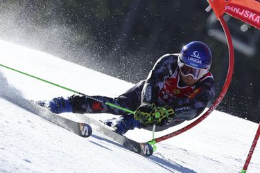 Adam Žampa dnes bojuje v 1. kole obrovského slalomu v Kranjskej Gore