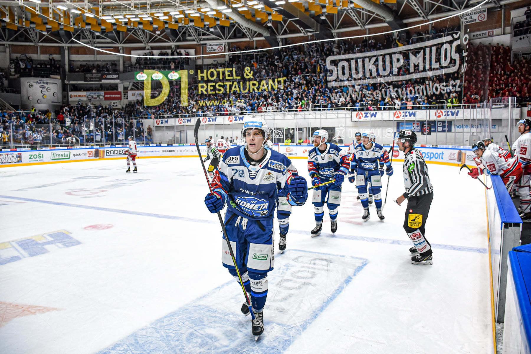 Andrej Kollár, HC Kometa Brno Zdroj: Facebook/HC Kometa Brno