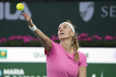 WTA Indian Wells: Petra Kvitová po trojsetovej bitke končí vo štvrťfinále
