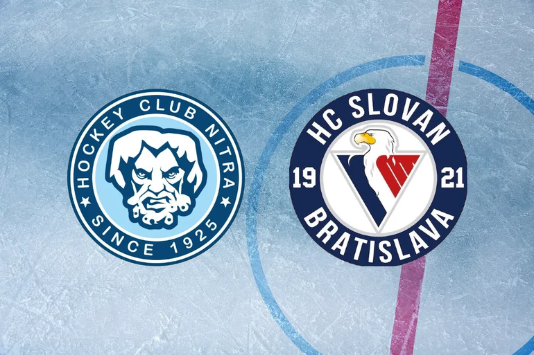 Pozrite si highlighty zo zápasu HK Nitra - HC Slovan Bratislava