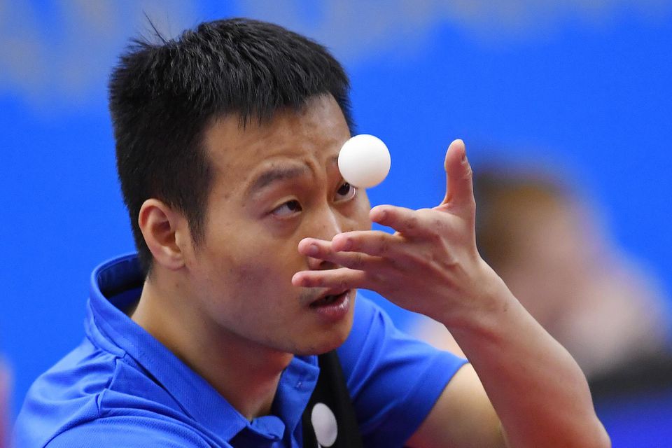 slovenský reprezentant v stolnom tenise Jang Wang.