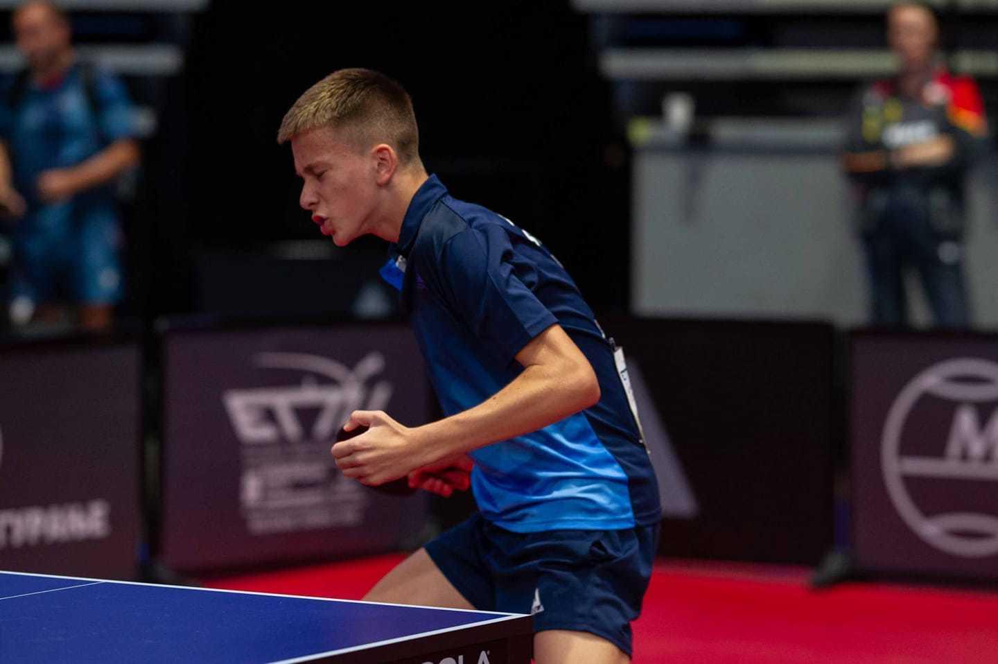 Samuel Arpáš Zdroj: facebook.com/Samuelarpastabletennis